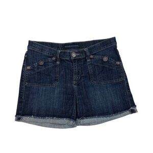 Rock & Republic Y2K Stinger Cut-Off Fray Hem Mid Rise Denim Jean Shorts Size 10